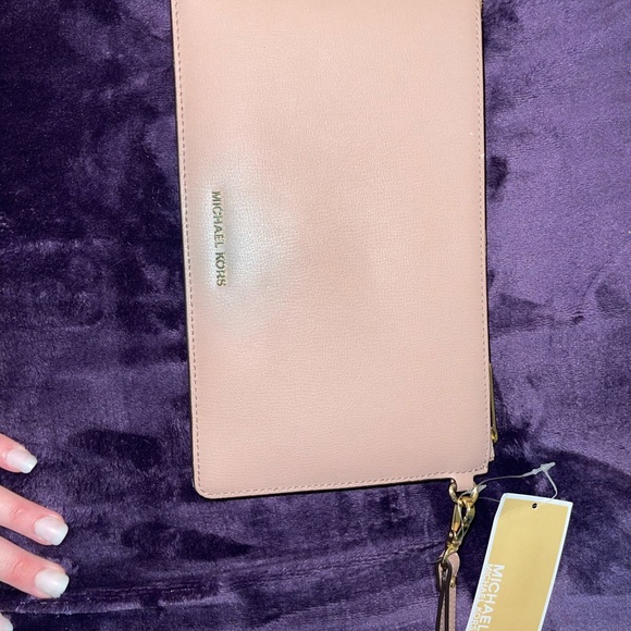 MK studded wristlet wallet - Picture 2 of 3